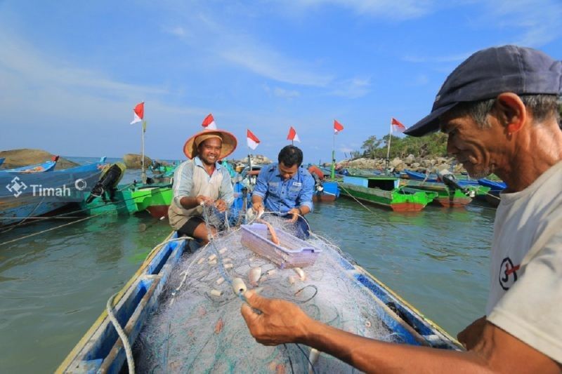 PT Timah Lindungi 1.611 Nelayan dengan BPJS Ketenagakerjaan
