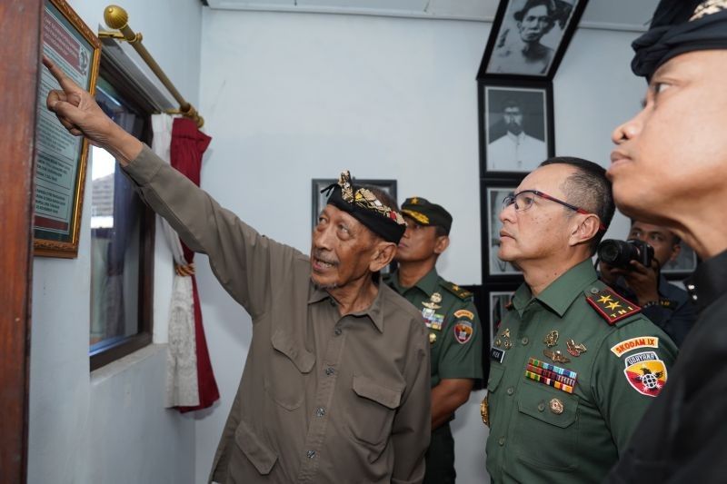Pangdam IX/Udayana Ziarah ke Puri Ngurah Rai, Tiba Semangat Juang Pahlawan