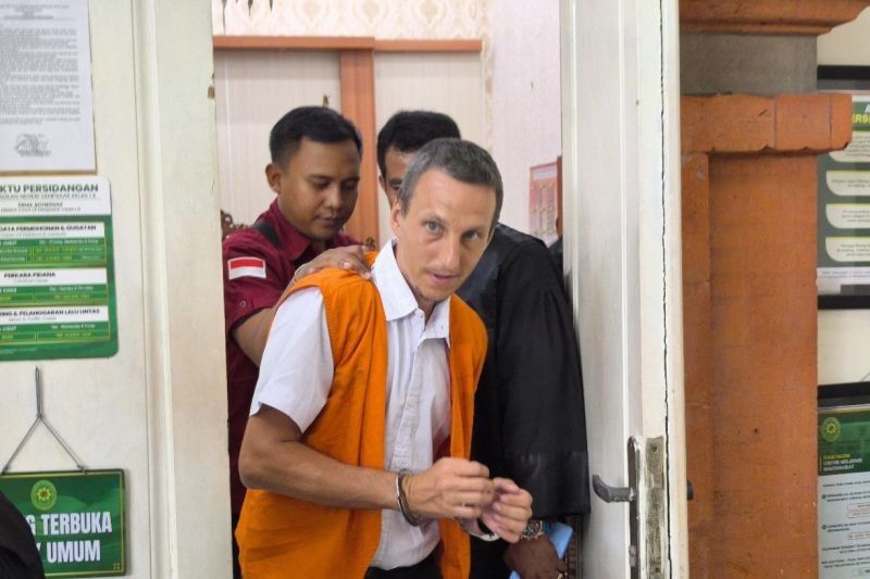 WNA Rusia Dituntut 9 Tahun Penjara Kasus Narkotika di Bali