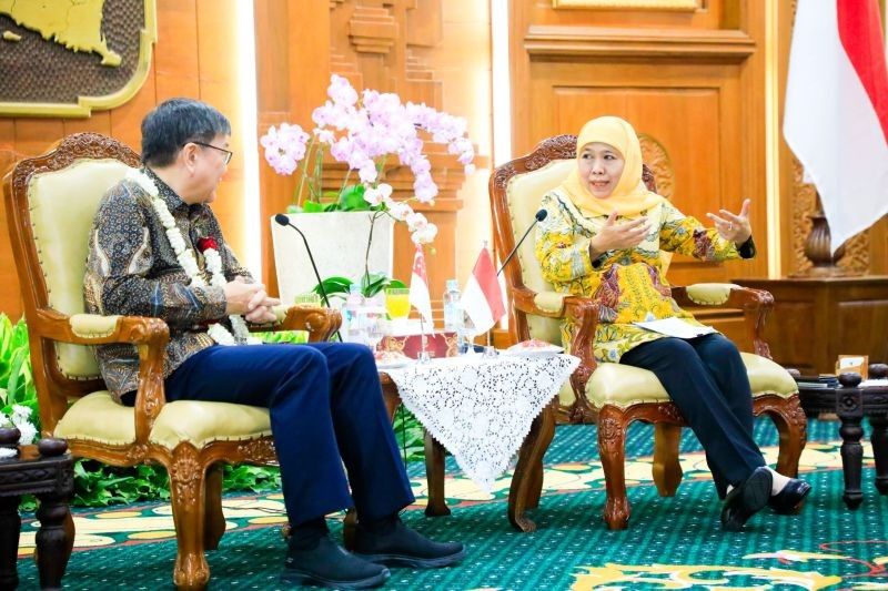 Jatim dan Singapura Perkuat Kerja Sama Strategis di Berbagai Sektor