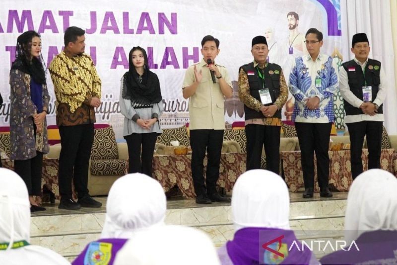 Wapres Sapa Calon Haji Kloter 12 Medan, Dorong Layanan Fast Track