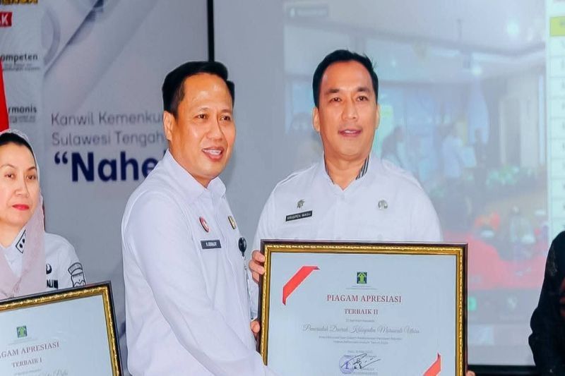 Morowali Utara Raih Penghargaan Istimewa Indeks Reformasi Hukum 2024