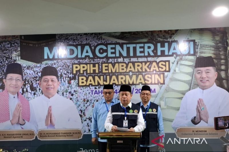 2.538 Calon Haji Embarkasi Banjarmasin Berada di Tanah Suci