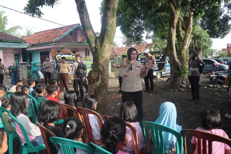 Polres Garut Bentuk Tim Trauma Healing Usai Ledakan Amunisi Cibalong
