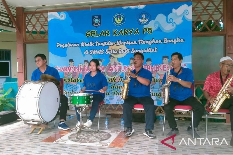 SMA Setia Budi Bangka Lestarikan Musik Tanjidor Tionghoa: Warisan Budaya Menggema di Bangka Belitung