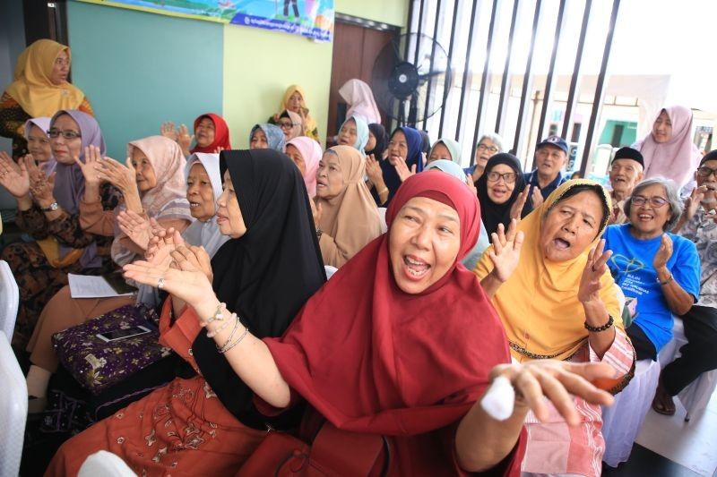 390 Lansia Kota Tangerang Ikuti Program Sekolah Lansia, Tingkatkan Kualitas Hidup