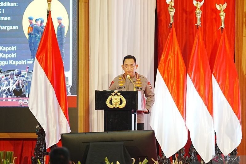 Kapolri Minta Baharkam-Brimob Kawal Program Ketahanan Pangan Pemerintah