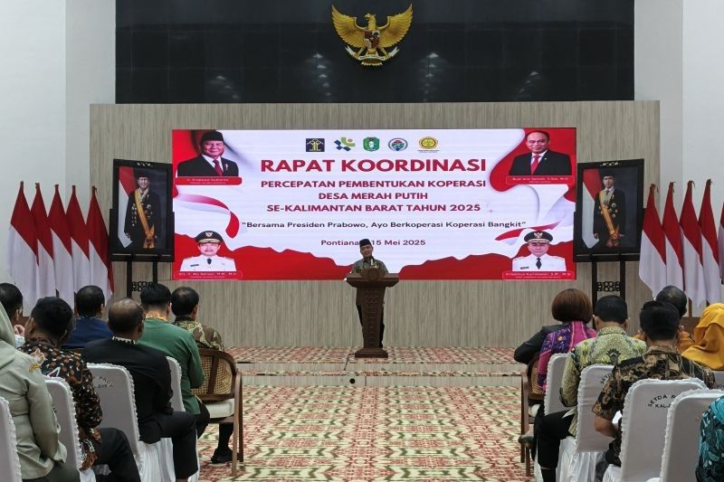 Kalbar Targetkan 2.038 Koperasi Merah Putih untuk Perkuat Ekonomi Desa