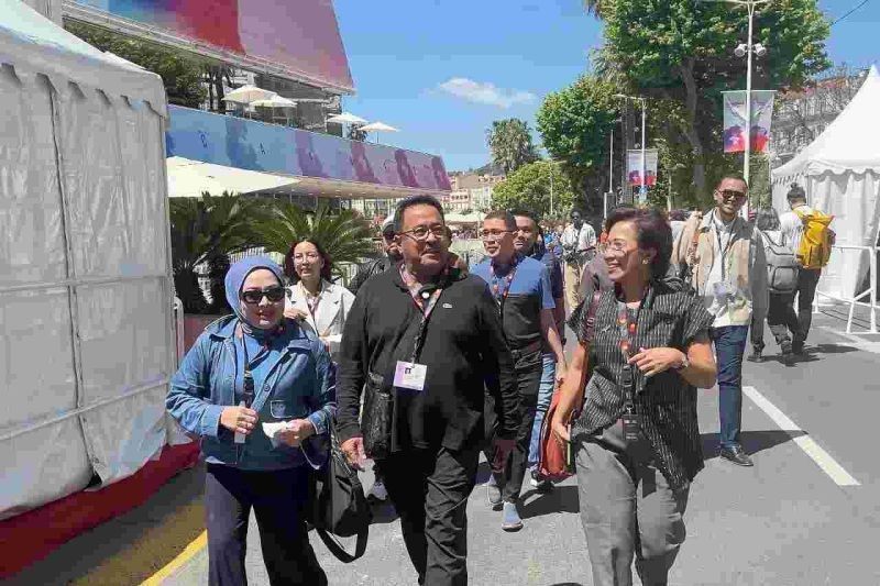Wagub Rano Promosikan Jakarta sebagai Kota Sinema di Cannes