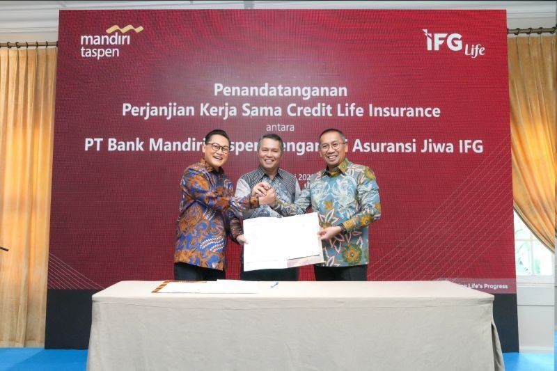 IFG Life dan Bank Mandiri Taspen Jalin Kerja Sama Asuransi Jiwa Kredit untuk UMKM dan Pensiunan