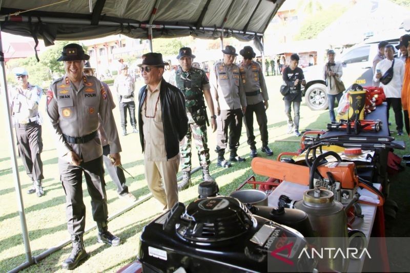 Polda Kalteng Siap Cegah Karhutla: Personel dan Peralatan Siaga