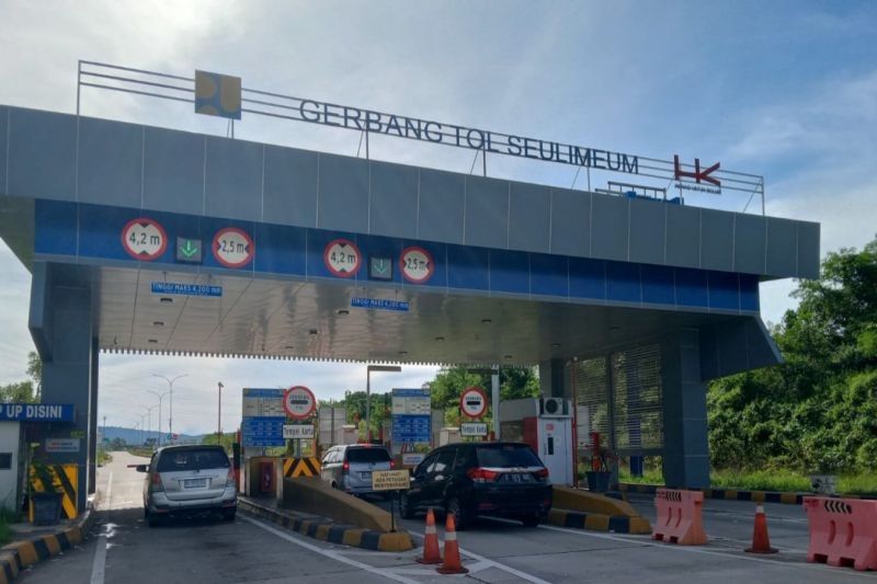 Libur Panjang, Trafik Tol Sibanceh di Banda Aceh Melonjak 142 Persen!