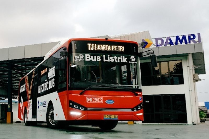 Damri Tambah 200 Bus Listrik di 2025: Tekan Emisi Karbon, Wujudkan Transportasi Berkelanjutan