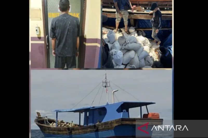 Polda Babel Gagalkan Penyelundupan 20 Ton Bijih Timah ke Malaysia