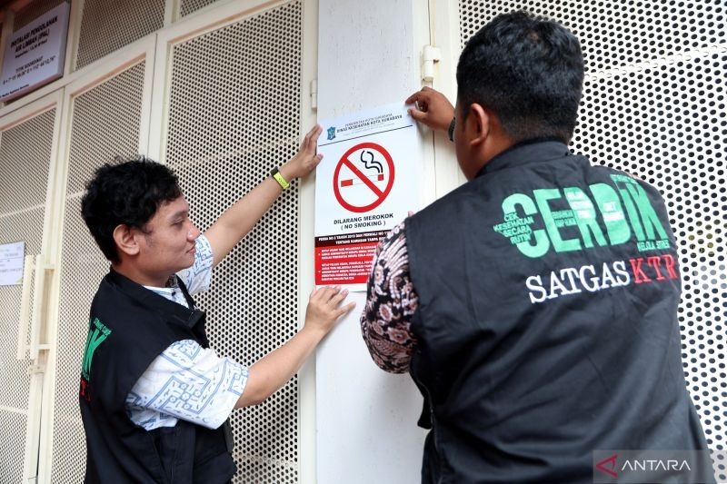 Pemkot Surabaya Perketat Pengawasan Kawasan Tanpa Rokok