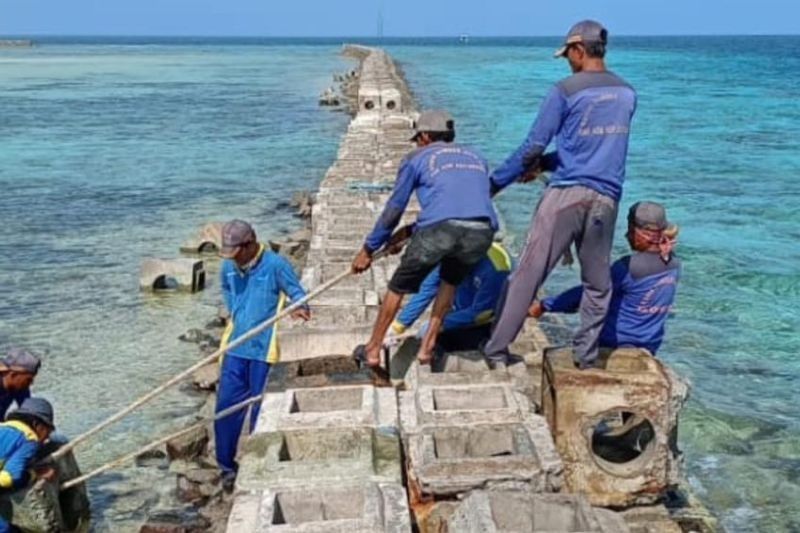Kepulauan Seribu Pastikan Pembangunan Pemecah Ombak Sudah Disosialisasikan