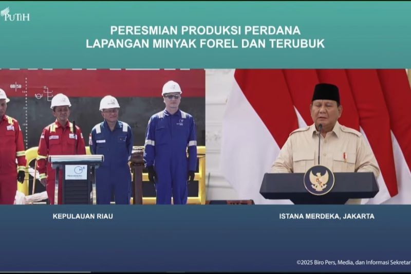 Prabowo: Proyek Migas Natuna Bukti Kehebatan Teknologi Anak Bangsa