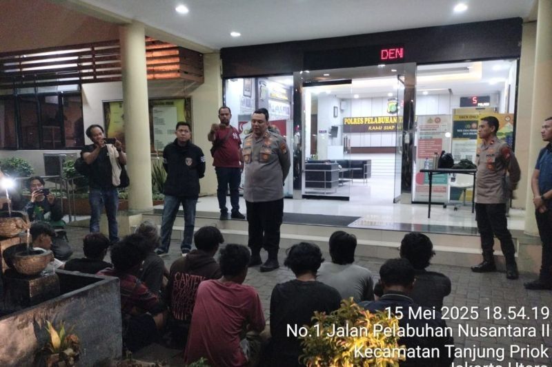 36 Terduga Preman Ditangkap di Tanjung Priok, Operasi Berantas Jaya 2025 Berhasil!