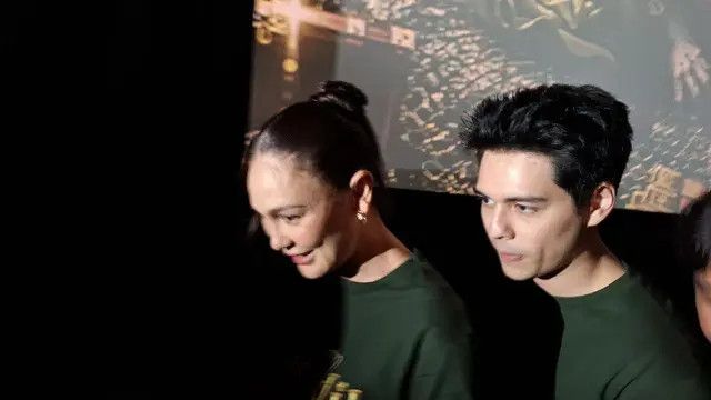 Sepulang dari Italia, Luna Maya Tampil Perdana Sebagai Pasutri dengan Maxime Bouttier di Gala Premier Film GUNDIK
