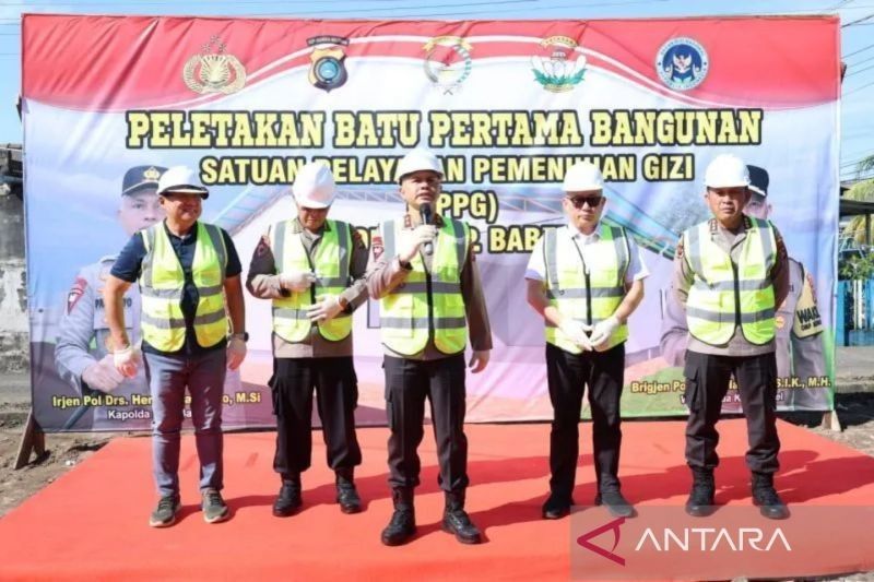 Polda Babel Bangun Gedung SPPG: Makan Bergizi untuk 3.500-5.000 Siswa di Pangkalpinang