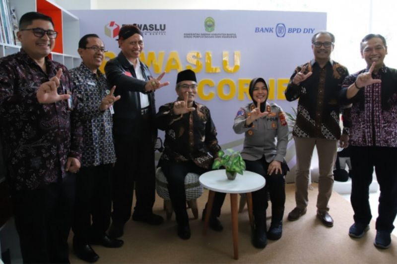 Bantul Luncurkan Bawaslu Corner: Perkuat Literasi Demokrasi Generasi Muda