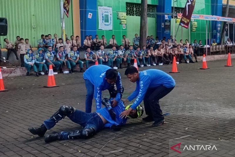 Polres Kudus Kampanyekan Keselamatan Berlalu Lintas kepada Pelajar: Tekan Angka Kecelakaan