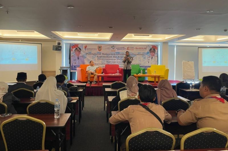 100 Pemuda Kalsel Dilatih Kelola Organisasi, Siap Berkontribusi untuk Pembangunan Daerah