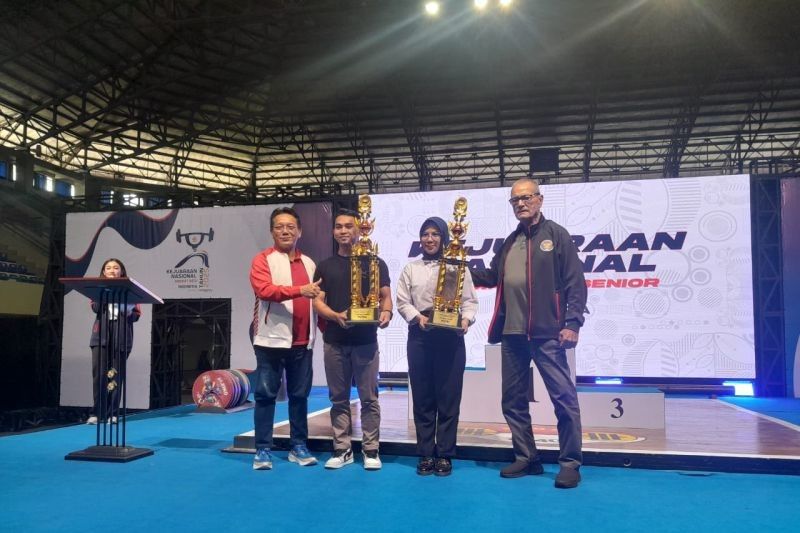 Jambi Juara Umum Kejurnas Angkat Besi 2025, Raih Tujuh Medali Emas!