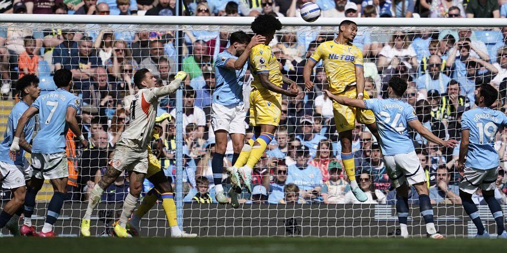 Sedang Berlangsung, ini Link Nonton Live Streaming Crystal Palace Vs Manchester City