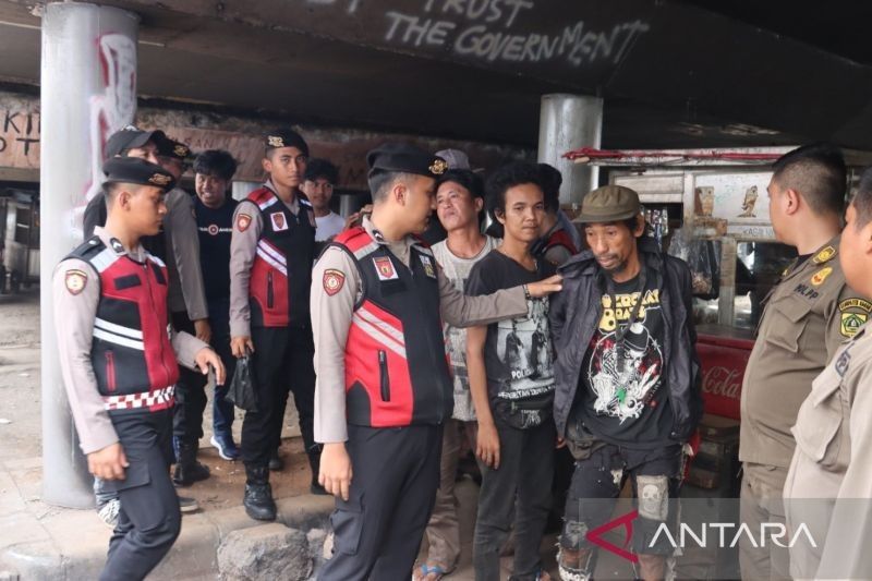 Polres Bogor Berhasil Tangkap 40 Pelaku Premanisme dalam Razia Gabungan