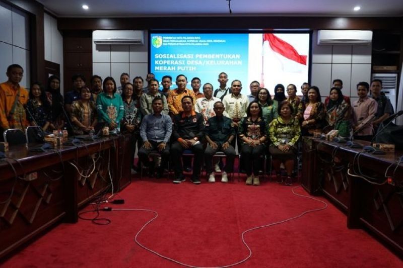 Palangka Raya Siap Bentuk Koperasi Merah Putih di Setiap Kelurahan