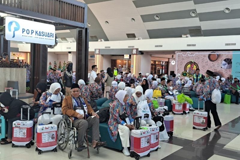 Bandara Sentani Layani 106 Calon Haji Jayapura Menuju Mekah