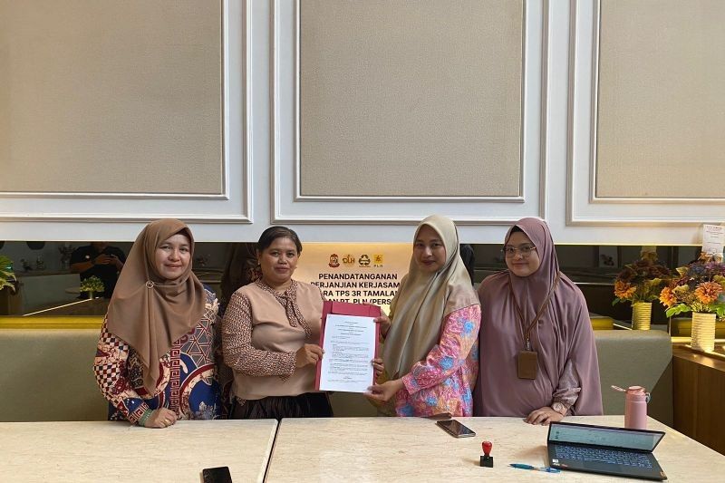 PLN Makassar dan TPS 3R Tamalanrea Jalin Kerja Sama Kelola Sampah Berkelanjutan