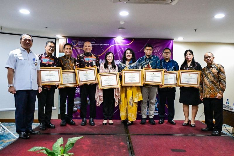 76 Unit Transportasi Raih Penghargaan Pelayanan Prima Kemenhub 2024