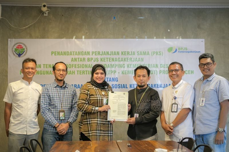 TPP Kemendes Aceh Terdaftar dalam Program JHT BPJS Ketenagakerjaan: Jaminan Hari Tua Lebih Terlindungi