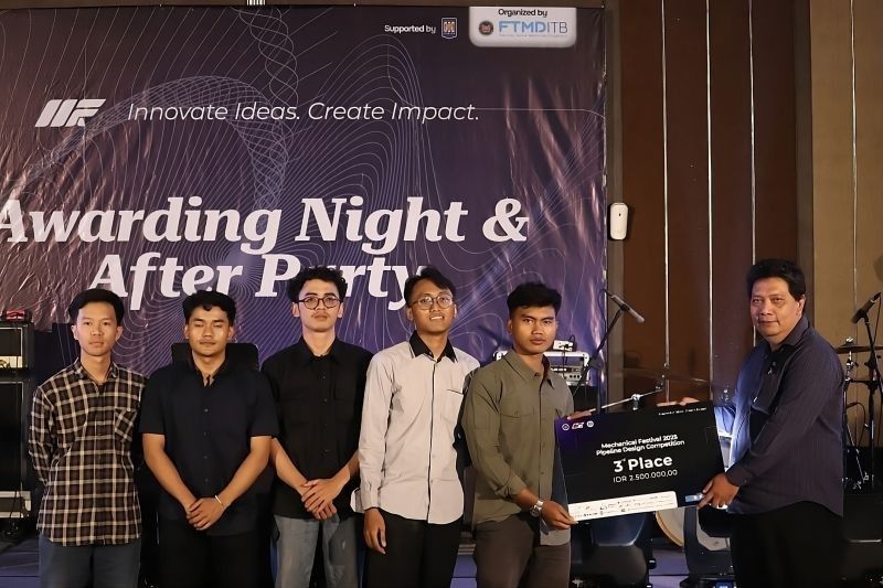 Mahasiswa Vokasi Undip Raih Juara 3 Pipeline Design Competition MFEST 2025