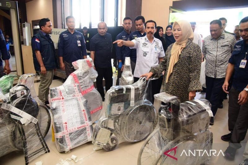Wagub Gorontalo Apresiasi Sistem Keamanan Koper Jamaah Calon Haji 2025