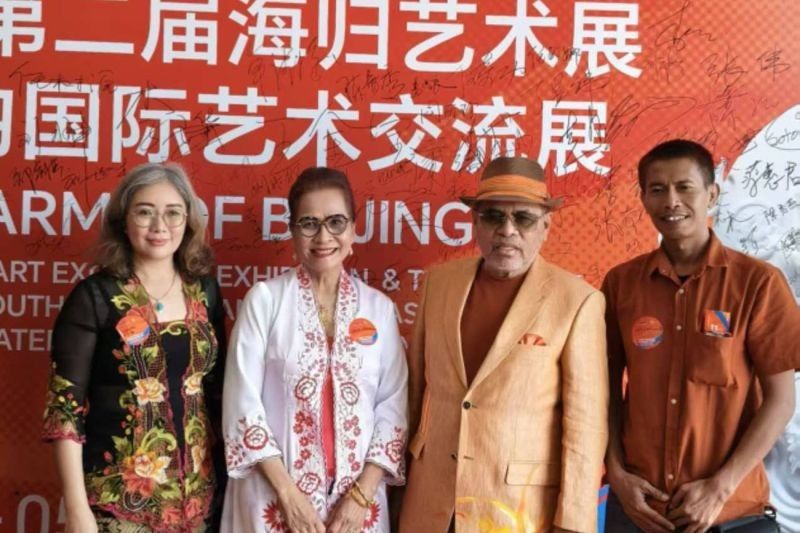 Lukisan Indonesia Memukau Beijing: Empat Seniman Pamer Karya di Pameran Internasional