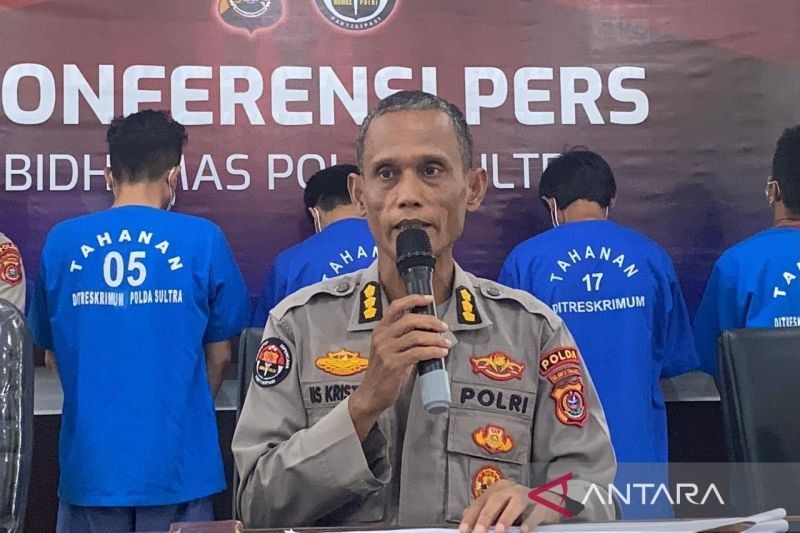 Operasi Pekat Anoa 2025, Polda Sultra Sita Ribuan Botol dan Liter Miras