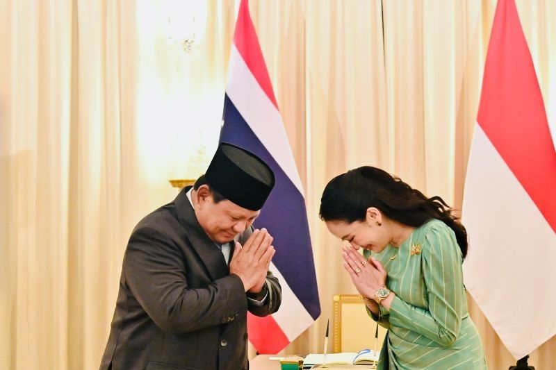Prabowo Sambut Baik Peluncuran Rute Penerbangan Baru Indonesia-Thailand