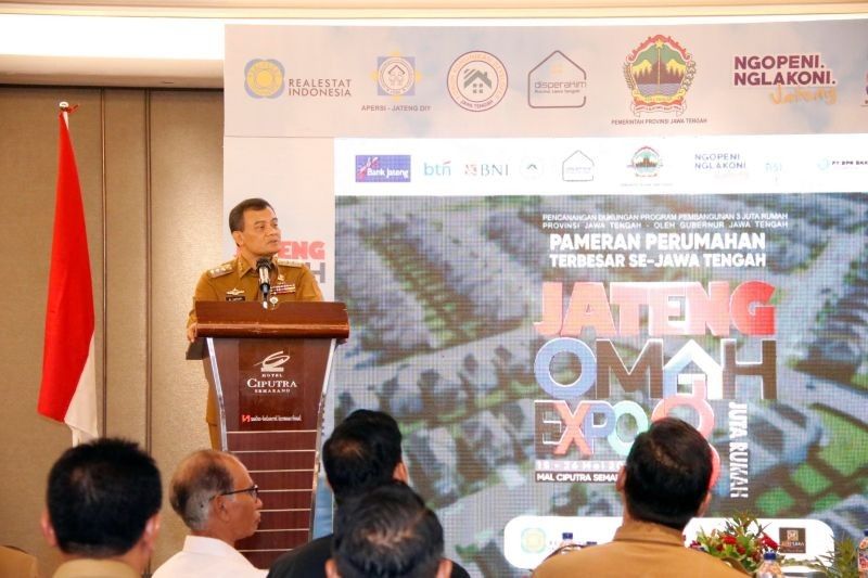 Gubernur Jateng Dorong Pengembang Sediakan Rumah Subsidi Layak untuk Tekan Kemiskinan