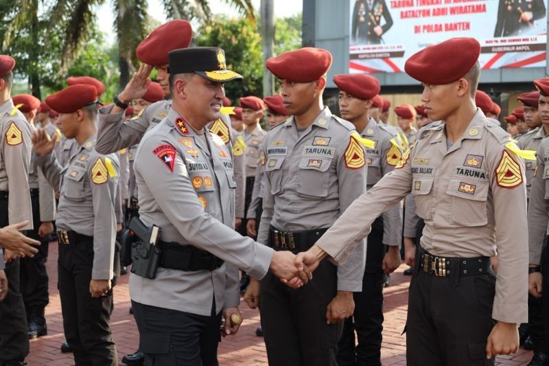 Kapolda Banten Tekankan Latja Akpol untuk Bentuk Perwira Lapangan yang Profesional