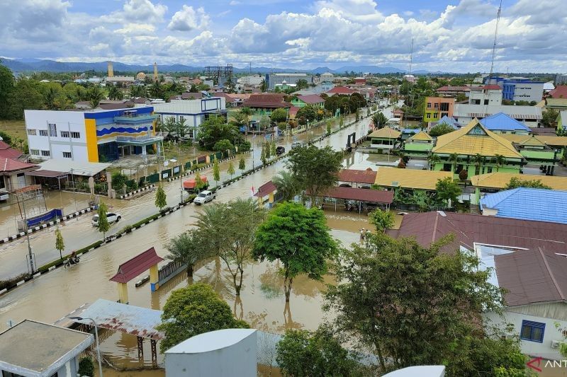 Banjir Bulungan Meluas, BPBD Kaltara Siapkan Status Tanggap Darurat