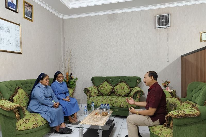 Lapas Kupang Gandeng Suster SSpS Penfui dalam Pembinaan Rohani Warga Binaan