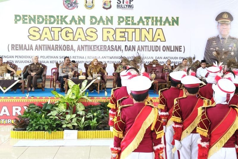 Pemkot Bandarlampung Bentuk Satgas Retina untuk Lindungi Anak dari Narkoba dan Judi Online