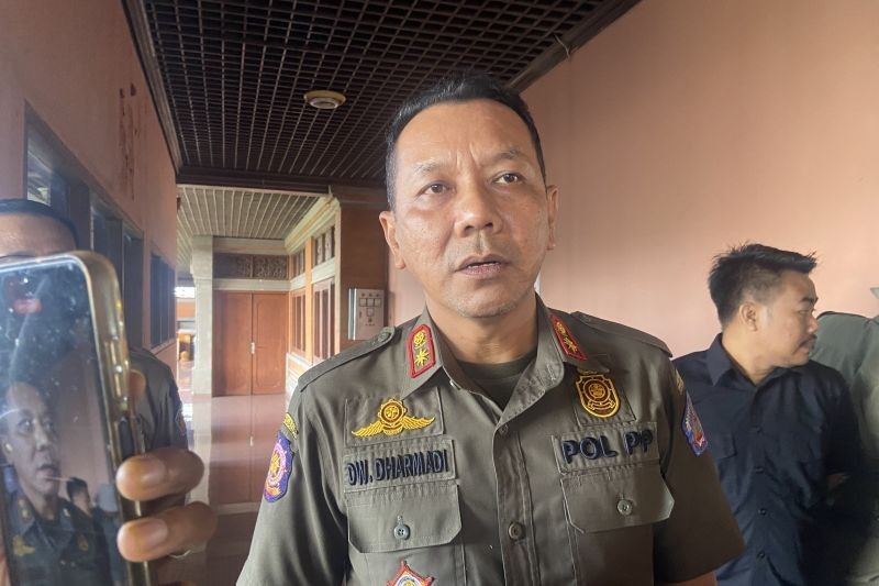 Satpol PP Bali Hentikan Sementara Galian C Ilegal di Bukit Dawan Klungkung