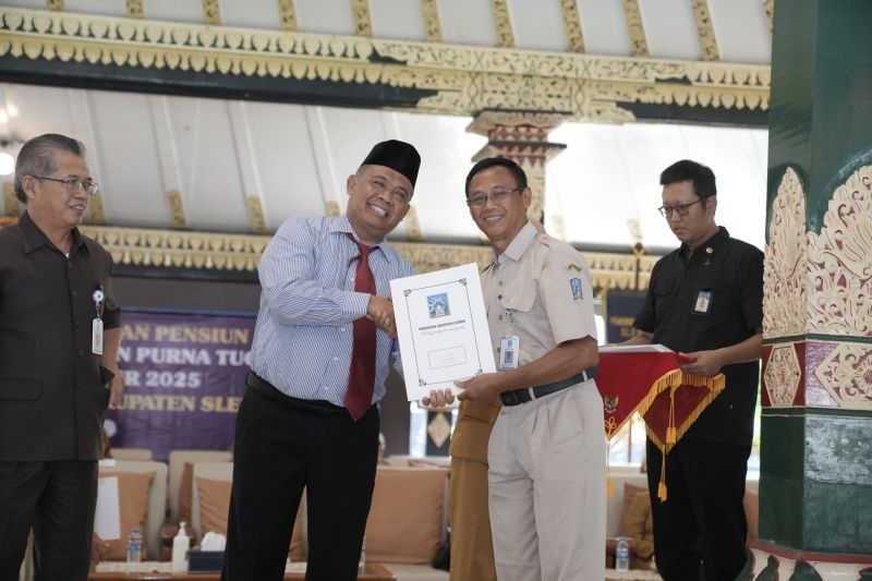 Bupati Sleman Ingatkan PNS Purna Tugas untuk Terus Berkarya dan Berbagi Manfaat