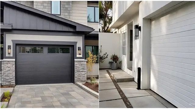 5 Pilihan Warna Pintu Garasi yang Membuat Rumah Terlihat Mewah