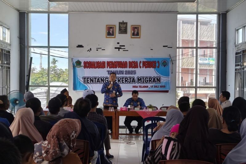 Terobosan! 3 dari 122 Desa di Rejang Lebong Punya Perdes Pekerja Migran Demi Lindungi PMI