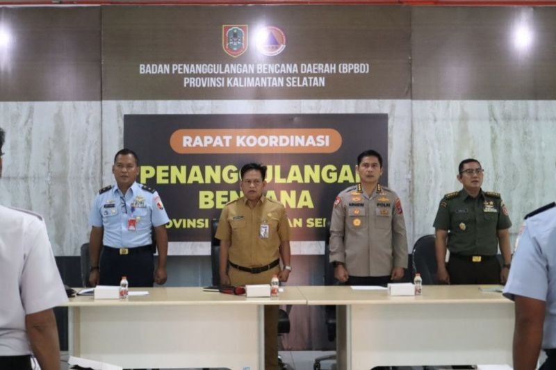 BPBD Kalsel Tingkatkan Kesiapsiagaan Tangani Karhutla: Kalimantan Selatan Peringkat Kedua Nasional Rawan Bencana